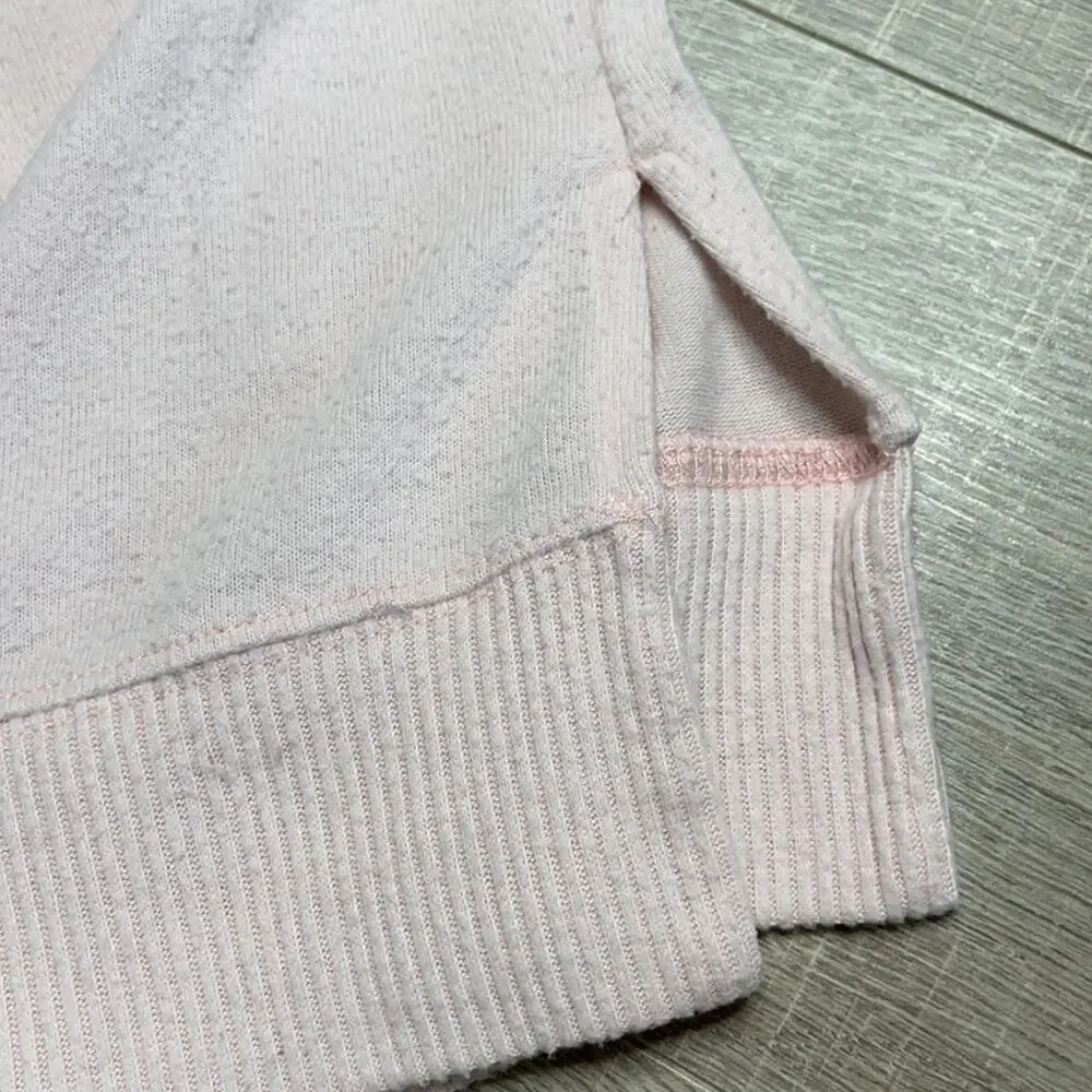 EVERLEIGH Blush Pink V-Neck Long Sleeve Sweater